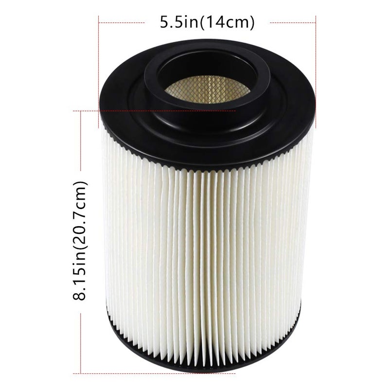 cyleto RZR 800 Air Filter 1240482 1240434 Replacement For Polaris ATV RZR 4 800 RZR 800 EFI 2010-2013 RZR S 800 EFI 2009-2014 Ranger 800 Crew 2012-2014 Ranger 900 Diesel 2012-2014 - Image 3